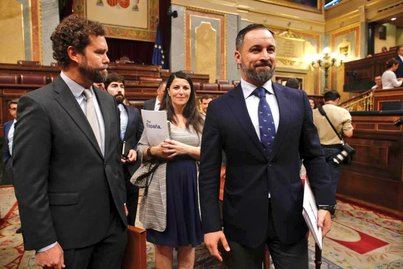 Abascal asegura que no facilitarán un gobierno del PSOE con una 'abstención patriótica'