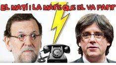 Un imitador consigue hablar con Mariano Rajoy