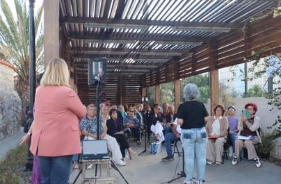Saturninita acogió el II Encuentro de Poesía Maspalomas Faro de Versos