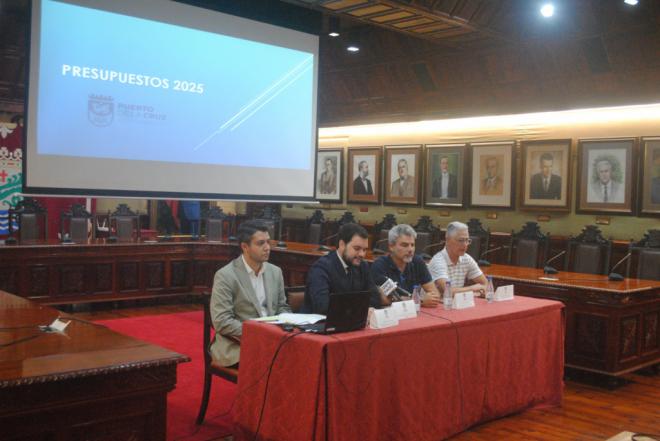 'Puerto de la Cruz presenta los presupuestos más sociales de la historia'