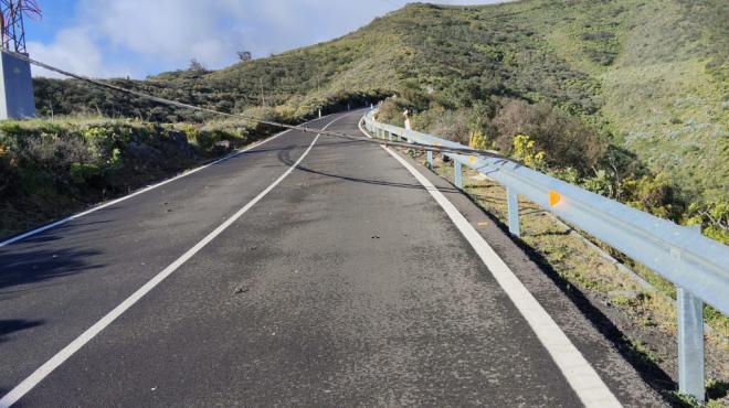 Derrumbes y caídas de estructuras de cableado y arbolado