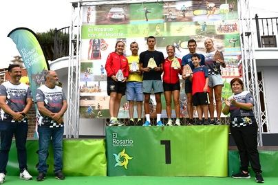 Alejandro Gómez y Ana Boullón ganan la XII Carrera popular de La Esperanza