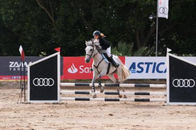 Martina y Roberto Fumero, con Doree, vencedores de un espectacular Reto Audi